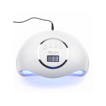 Lampa profesionala unghii UV LED Smart 2.0 NEW5plus, 72 W, Activare prin senzori, Uscare 10s-99s, pentru uscat oja semipermanenta sau gel UV Lampa profesionala unghii UV LED Smart 2.0 NEW5plus, 72 W, Activare prin senzori, Uscare 10s-99s, pentru uscat oja semipermanenta sau gel UV