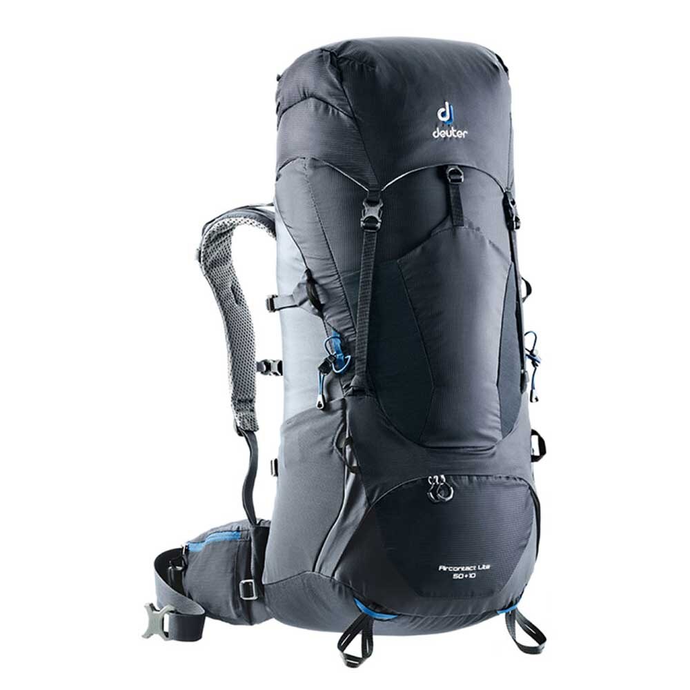Rucsac Deuter Aircontact Lite 50+10-Black/Graphite