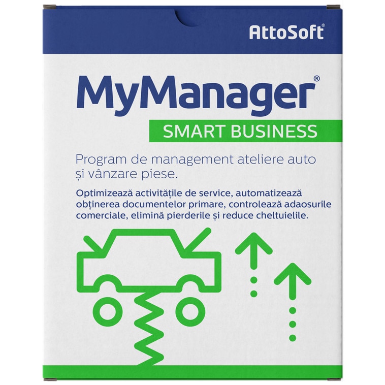 Almost Refinery Sortie Program management service auto si vanzare piese - MyManager Smart Business  - eMAG.ro