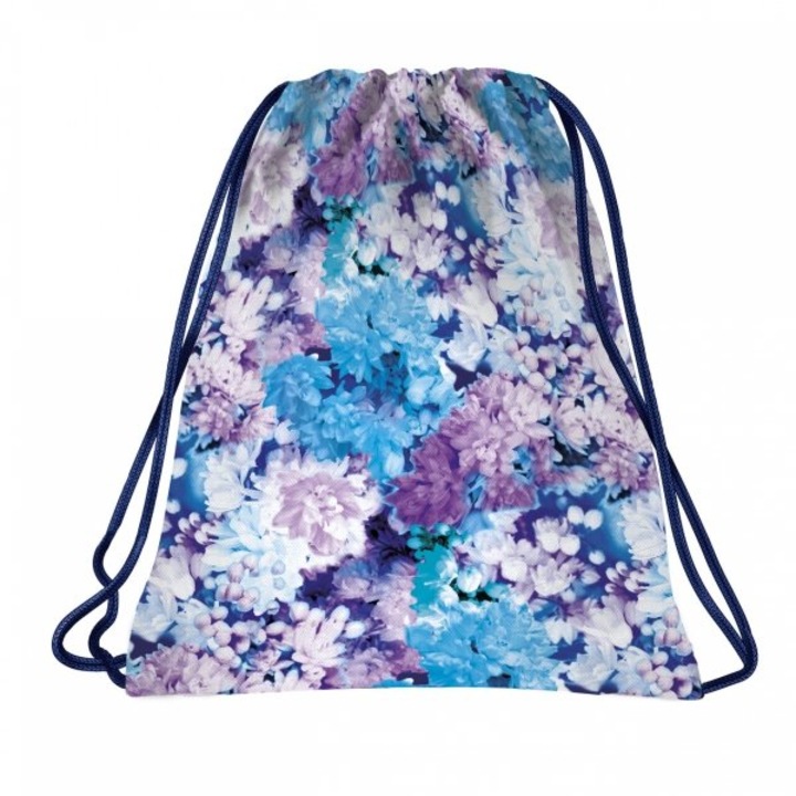 Спортна чанта BackUp с флорален принт - Люляк