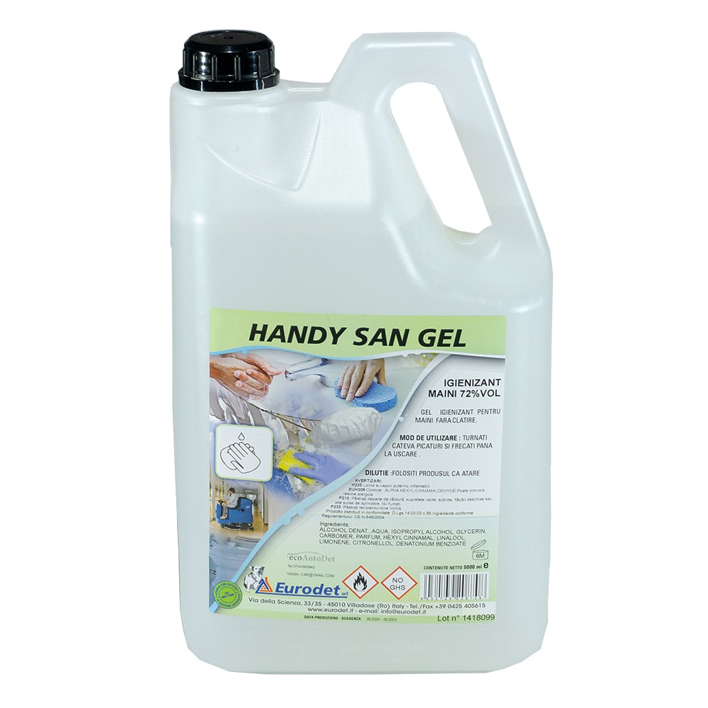Gel Igienizant cu Alcool 72% - Handy San Gel - 2000ml