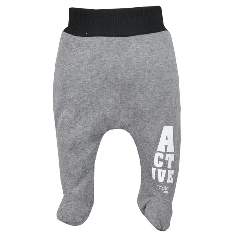 Pantaloni cu botosei pentru baieti Koala Active 07-842G, Gri, Gri