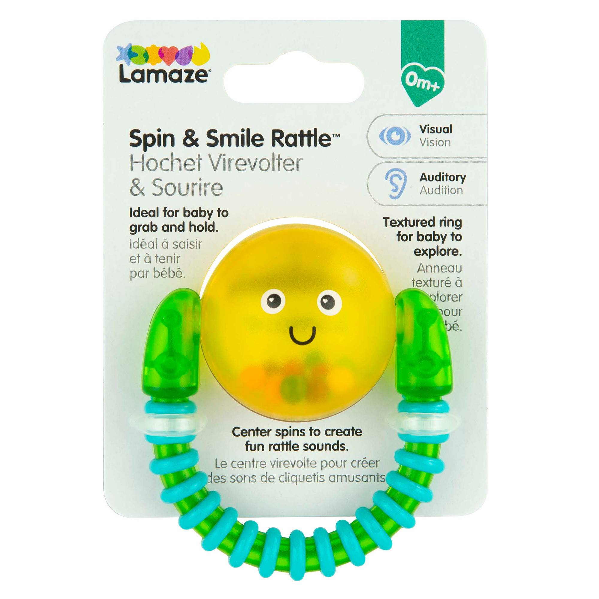 Jucarie zornaitoare Lamaze - Spin & Smile