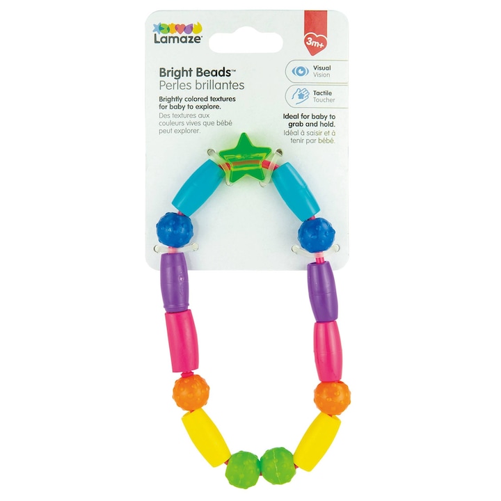 Lamaze Rágóka - Színes gyöngyök