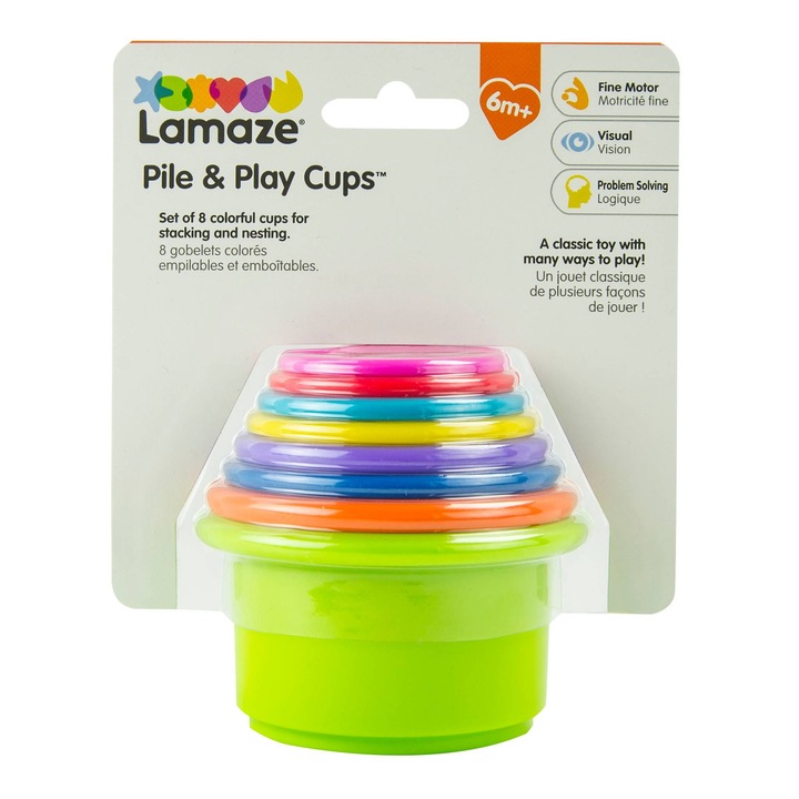 Играчка Lamaze - Кула с чашки