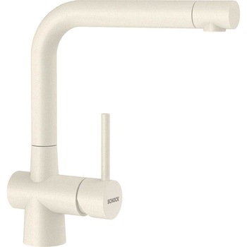 Baterie granit Schock Laios Magnolia Cristadur, finisaj granit, rotatie tija la 360 grade Baterie granit Schock Laios Magnolia Cristadur, finisaj granit, rotatie tija la 360 grade