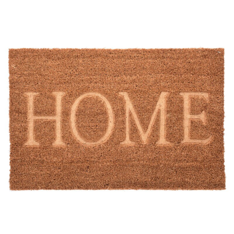 Covoras intrare fibra cocos, Dimensiune 40x60cm Home, culoarea Maro
