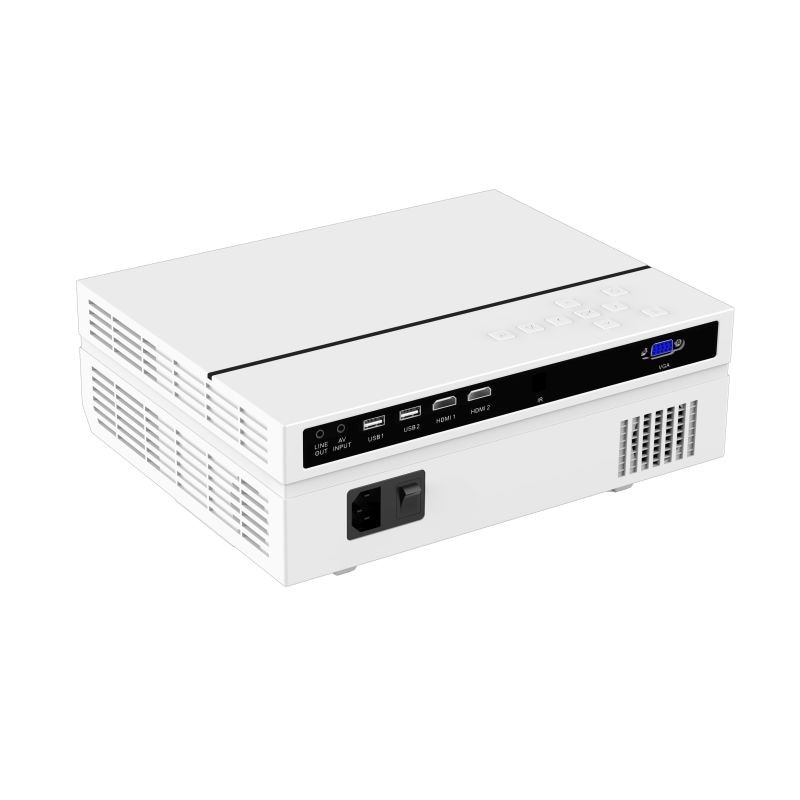 Video proiector Full HD redare 4K, ProCart, home theater LCD, 1920x1080, 3600lm, difuzor, USB/HDMI/VGA/Jack 3.5