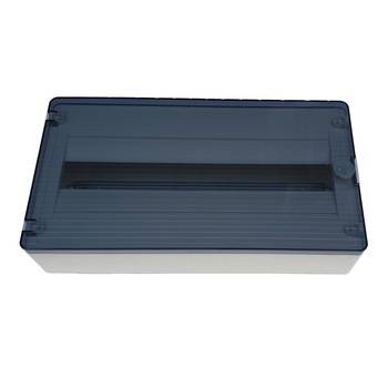Tablou 22 module usa transparenta, montaj aparent Hager Tablou 22 module usa transparenta, montaj aparent Hager