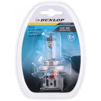 Bec H4 12V 60/55w p43t Dunlop Bec H4 12V 60/55w p43t Dunlop