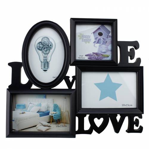 Rama foto Love - 4 fotografii 33 x 30 cm