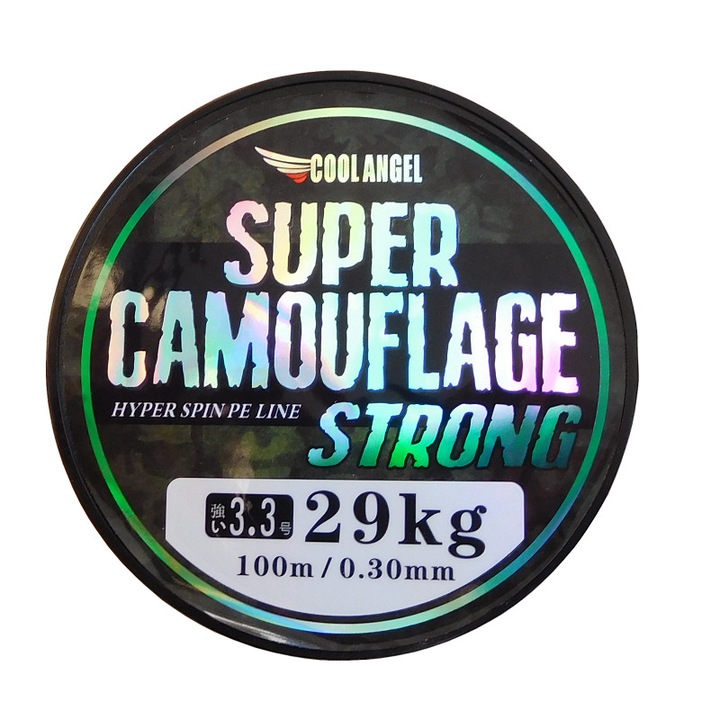 Fir textil 0.30 mm SUPER CAMOUFLAGE STRONG 100 m