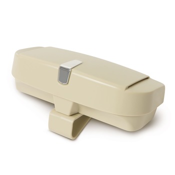 Suport pentru ochelari, MNC, Fixare pe parasolar, Plastic, 170 x 80 x 55 mm, Bej Suport pentru ochelari, MNC, Fixare pe parasolar, Plastic, 170 x 80 x 55 mm, Bej