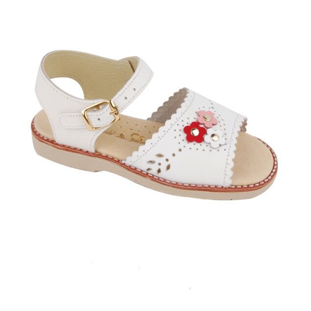 Sandale fete din piele naturala Truffi E012