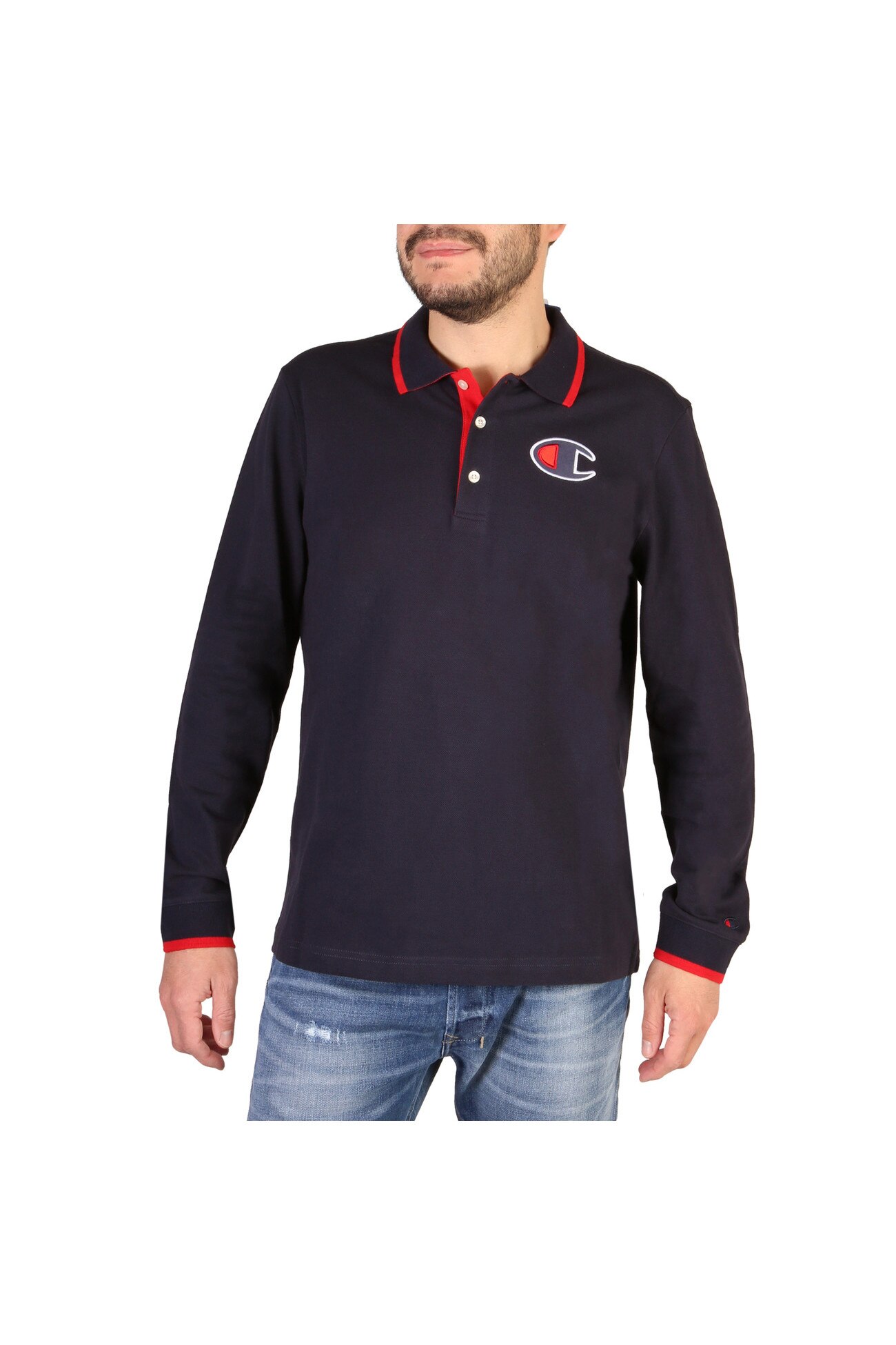 Tricou polo barbati Champion model 214462, Albastru, XS