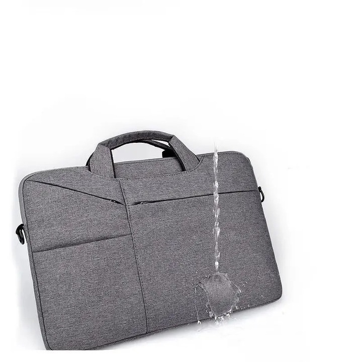 Geanta Tech-Protect Pocketbag pentru Laptop de 14 inch Gri