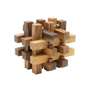 Puzzle Aquamarine, Puzzle Mini Lemn Model 1 Puzzle Aquamarine, Puzzle Mini Lemn Model 1
