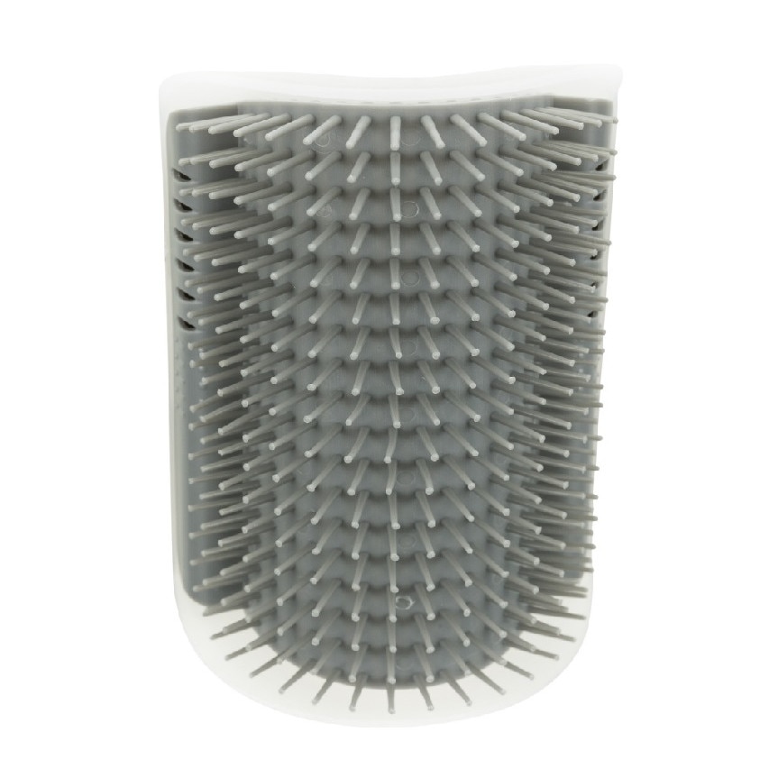 Perie Trixie Masaj Cu Fixare Pe Perete Pentru Pisici 8 × 13 cm Gri 23131