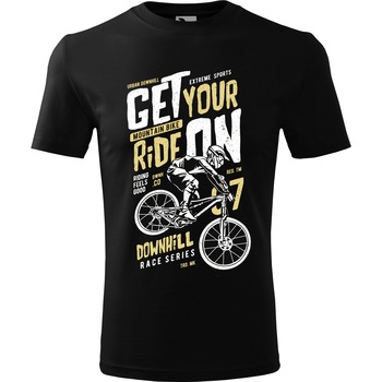 Tricou personalizat, Adler, Bumbac, Negru, Bike, M Tricou personalizat, Adler, Bumbac, Negru, Bike, M