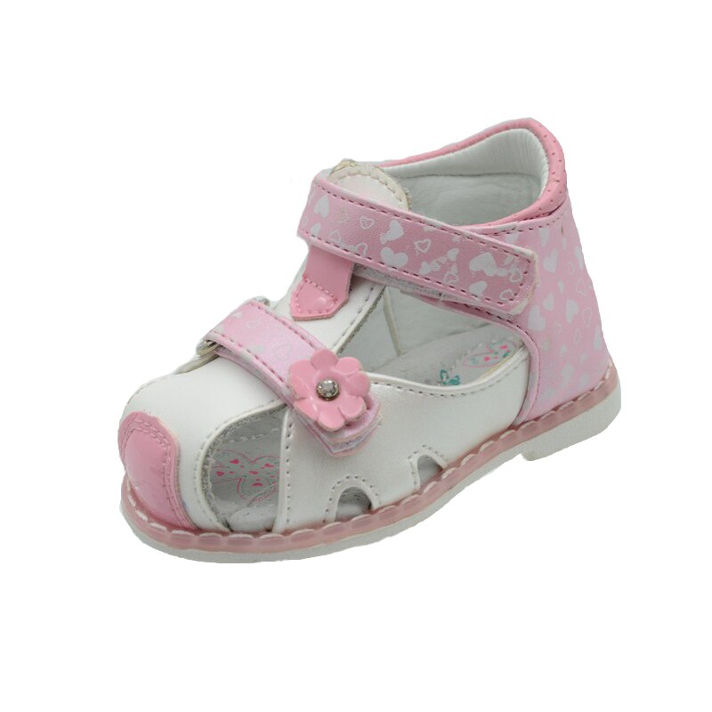 Sandale ortopedice fete Tom Miki B- 12-B, Roz