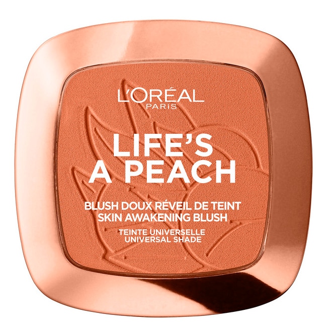 Fard de obraz L'Oreal Paris Woke Up Like This 01 Life's A Peach, 9 g