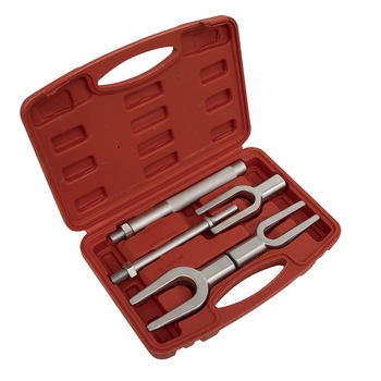Set prese extractie pivoti si capete de bara, 5 piese, Sealey Set prese extractie pivoti si capete de bara, 5 piese, Sealey