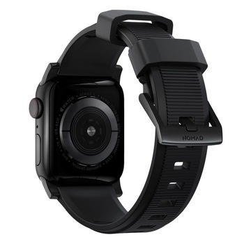 Curea rezistenta la apa NOMAD Rugged Strap Apple Watch 1/2/3/4/5/6/7/SE (42/44/45mm) Black Curea rezistenta la apa NOMAD Rugged Strap Apple Watch 1/2/3/4/5/6/7/SE (42/44/45mm) Black