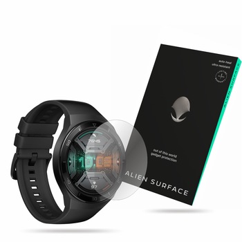 Folie Alien Surface, Huawei Watch GT 2e, protectie ecran 1+2 Rezerve Folie Alien Surface, Huawei Watch GT 2e, protectie ecran 1+2 Rezerve