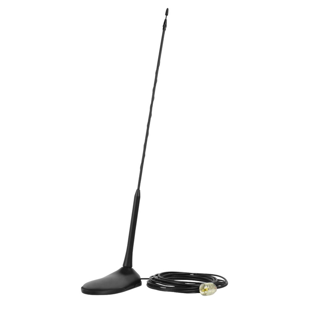 Antena Radio CB, Megawat MW47, cu baza magnetica, inaltime 47cm, cablu 4m
