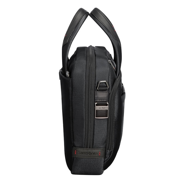 Geanta laptop, Samsonite, Nylon, Pentru laptop de 14.1'', Negru
