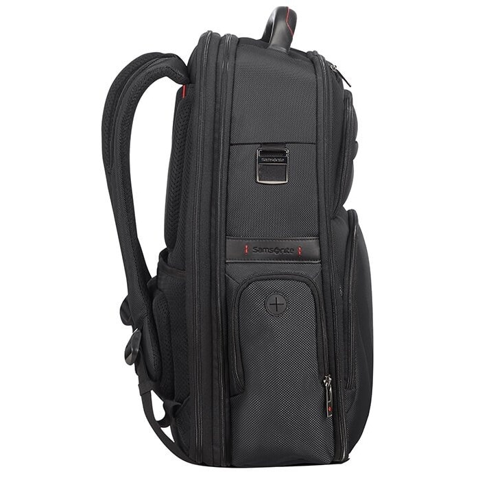 Rucsac extensibil, Samsonite, 17,3 inch, Nylon, 48x39x25 cm, Negru
