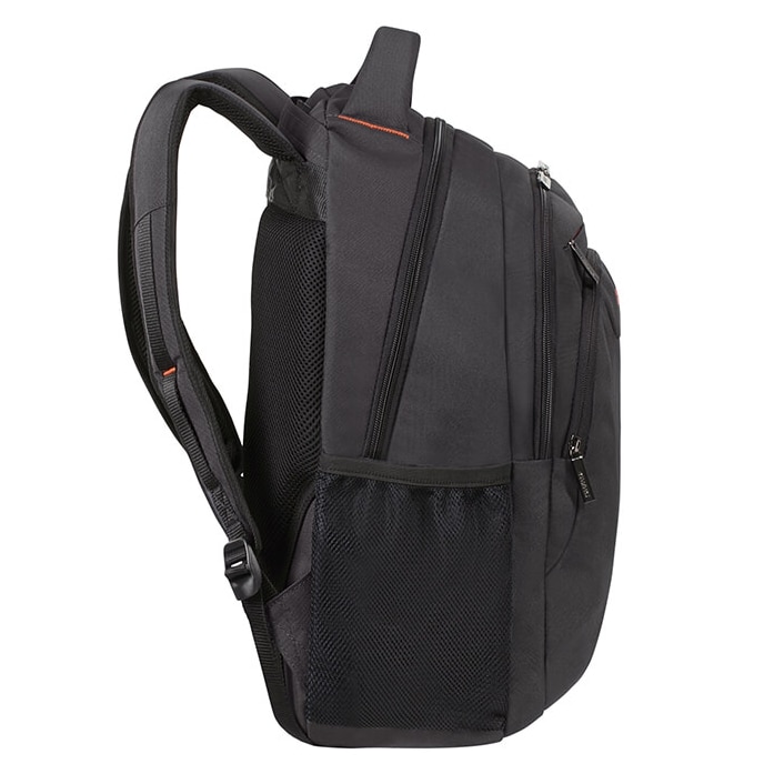 Rucsac pentru laptop, American Tourister, 15.6'', Negru/Portocaliu
