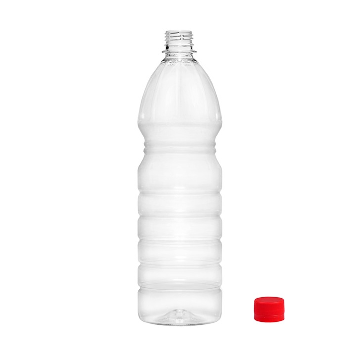 Sticla plastic 1 litru cu capac 28 mm
