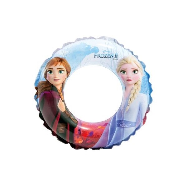Colac inot pentru copii, Intex, Disney Frozen Anna & Elsa, diametru 51 cm