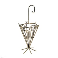 Suport de umbrela decorativ, 10-1327, auriu patinat