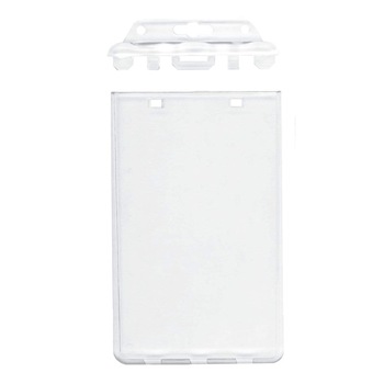 Set 10 buc suport rigid ecuson legitimatie cu sistem de blocare permanenta, vertical, transparent Set 10 buc suport rigid ecuson legitimatie cu sistem de blocare permanenta, vertical, transparent