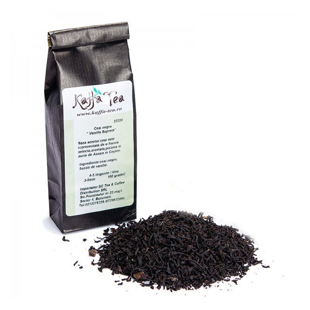Ceai negru Vanilla Suprem - 100 g