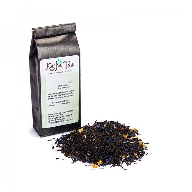 Ceai negru Exotic Peach - 100 g