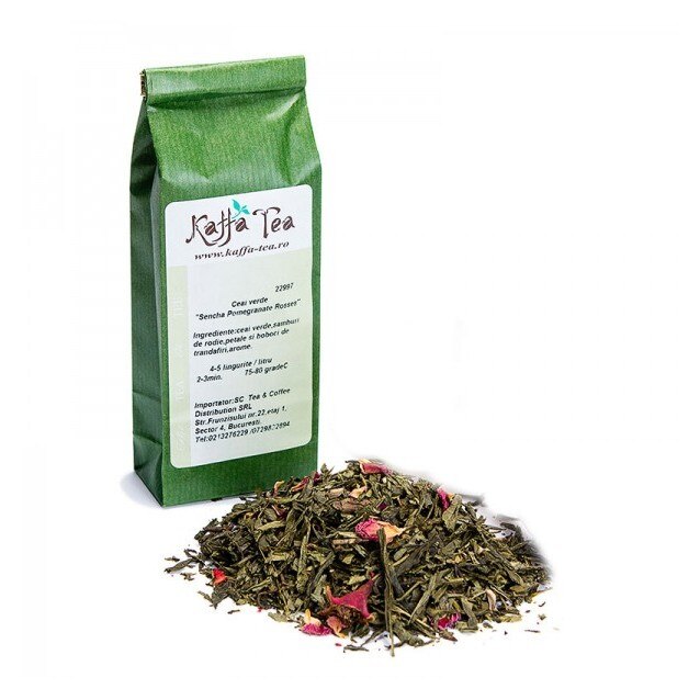 Ceai verde Sencha Pomegranate Rosses - 100 g