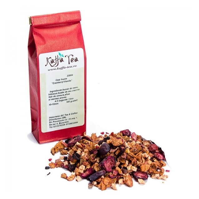 Ceai fructe Cranberry / Vanilla - 100 g