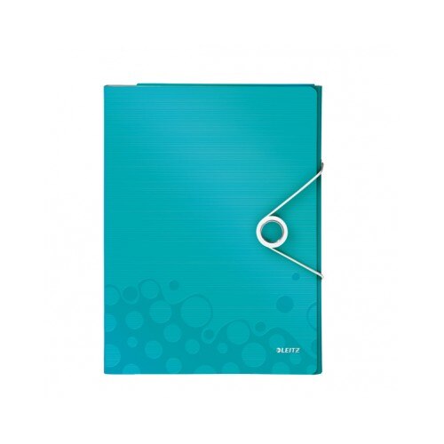 Mapa pentru conferinte Leitz WOW, PP, turcoaz metalizat