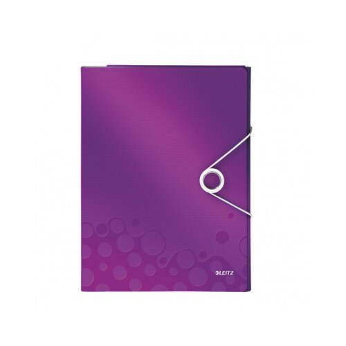 Mapa pentru conferinte Leitz WOW, PP, mov metalizat