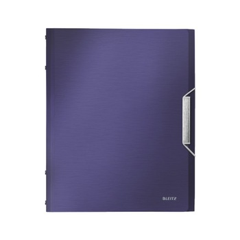 Mapa cu 6 separatoare Leitz Style PP albastru violet Mapa cu 6 separatoare Leitz Style PP albastru violet
