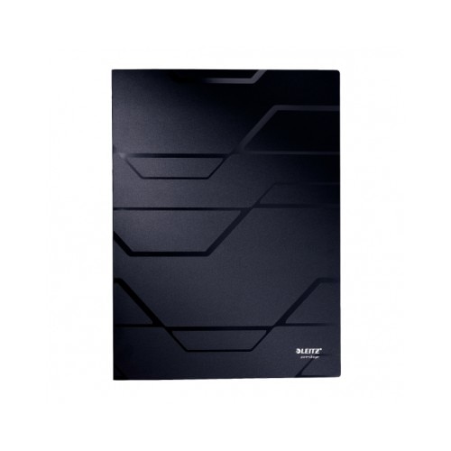 Mapa Prestige cu separatoare, 40 folii de protectie, negru