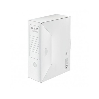 Cutie de arhivare Leitz Infinity, 100 mm, fara acizi, ISO 16245 Cutie de arhivare Leitz Infinity, 100 mm, fara acizi, ISO 16245
