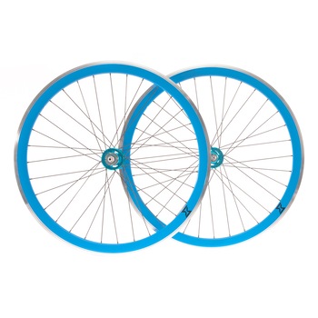 Set roti single speed/fixie SXT ,Albastru ,700 / 32H Set roti single speed/fixie SXT ,Albastru ,700 / 32H