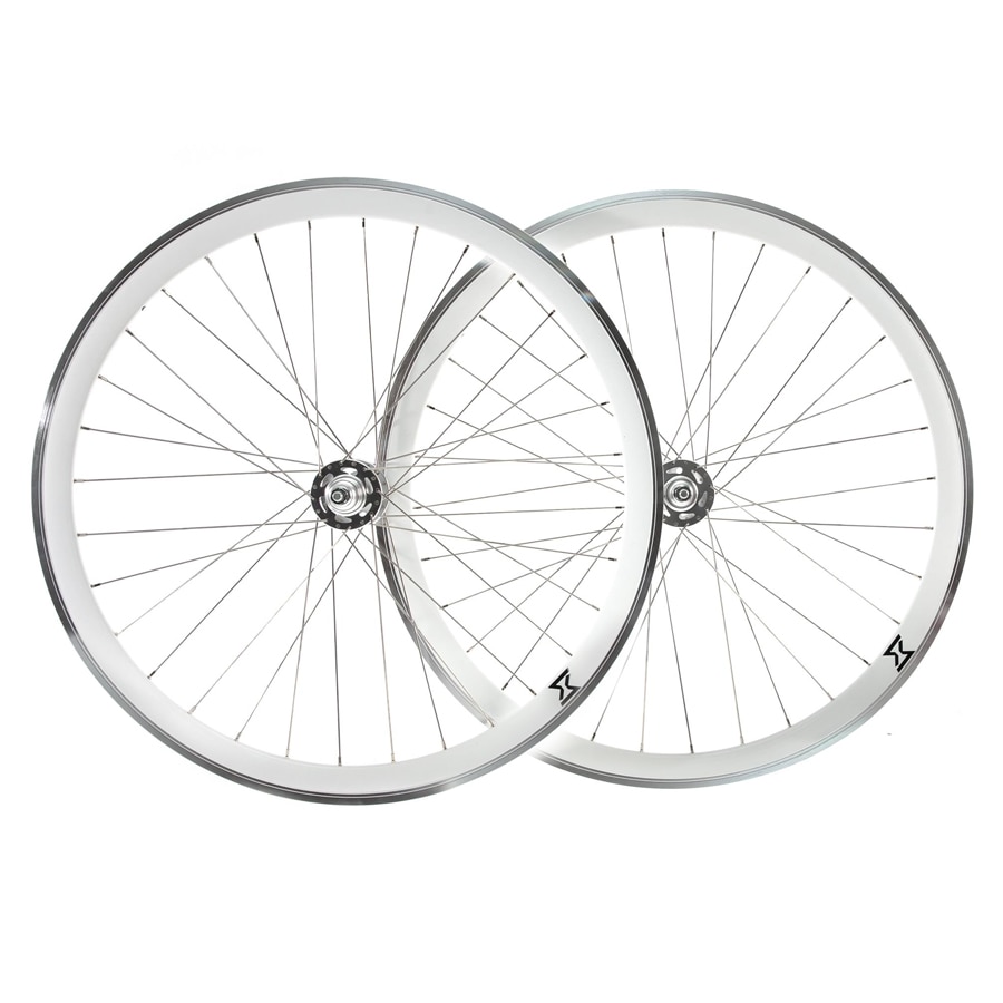 Set roti single speed/fixie SXT ,Alb ,700 / 32H