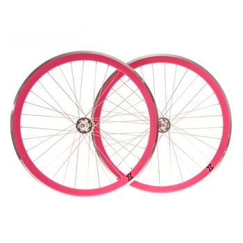 Set roti single speed/fixie SXT ,Roz ,700 / 32H Set roti single speed/fixie SXT ,Roz ,700 / 32H