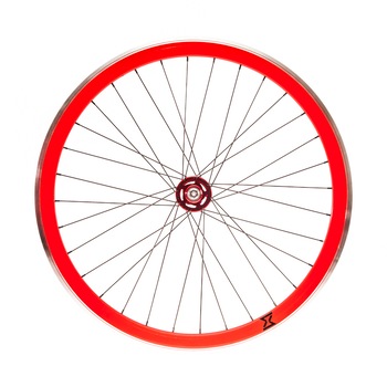 Roata spate SXT ,Rosu ,Single speed/Fixie , 700/32H-40 mm Roata spate SXT ,Rosu ,Single speed/Fixie , 700/32H-40 mm