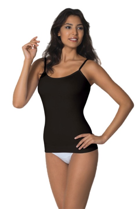 Дамски корсаж с тънки презрамки DOREANSE, черен